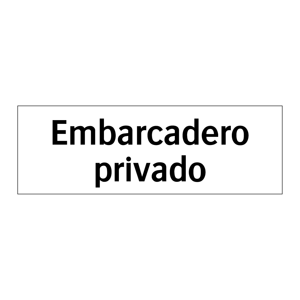 Embarcadero privado