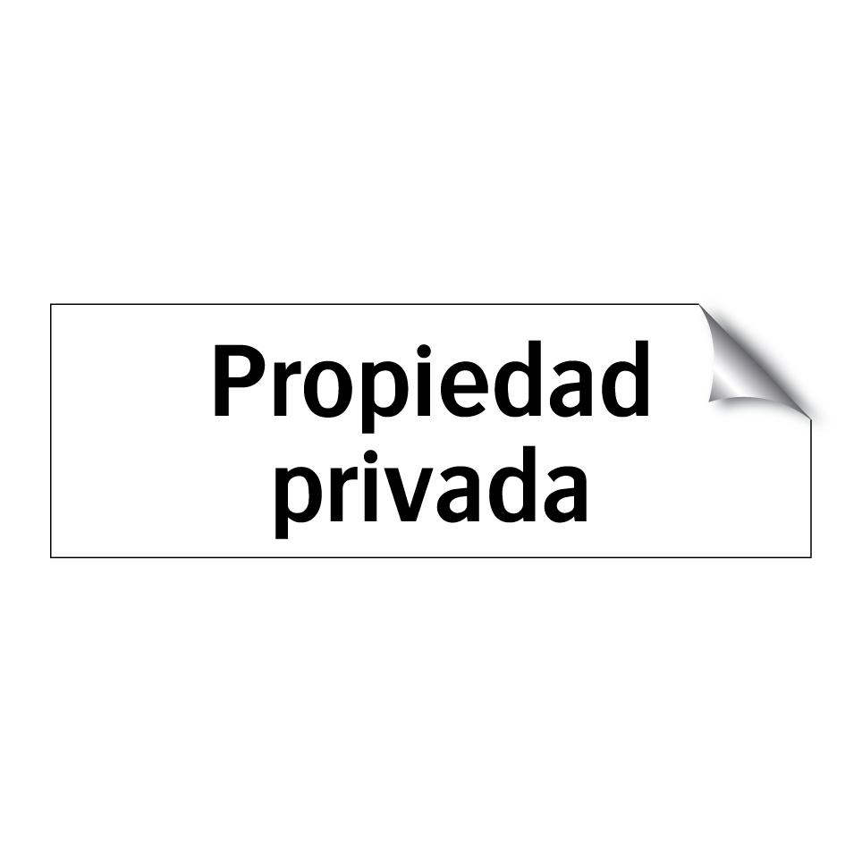 Propiedad privada