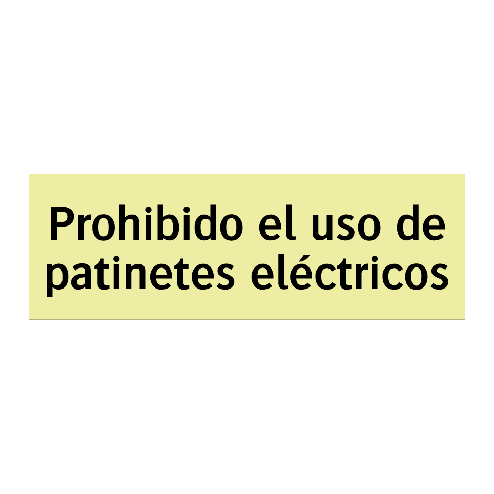 Prohibido el uso de patinetes eléctricos