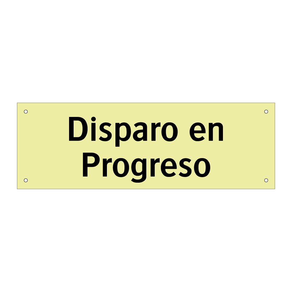 Disparo en Progreso