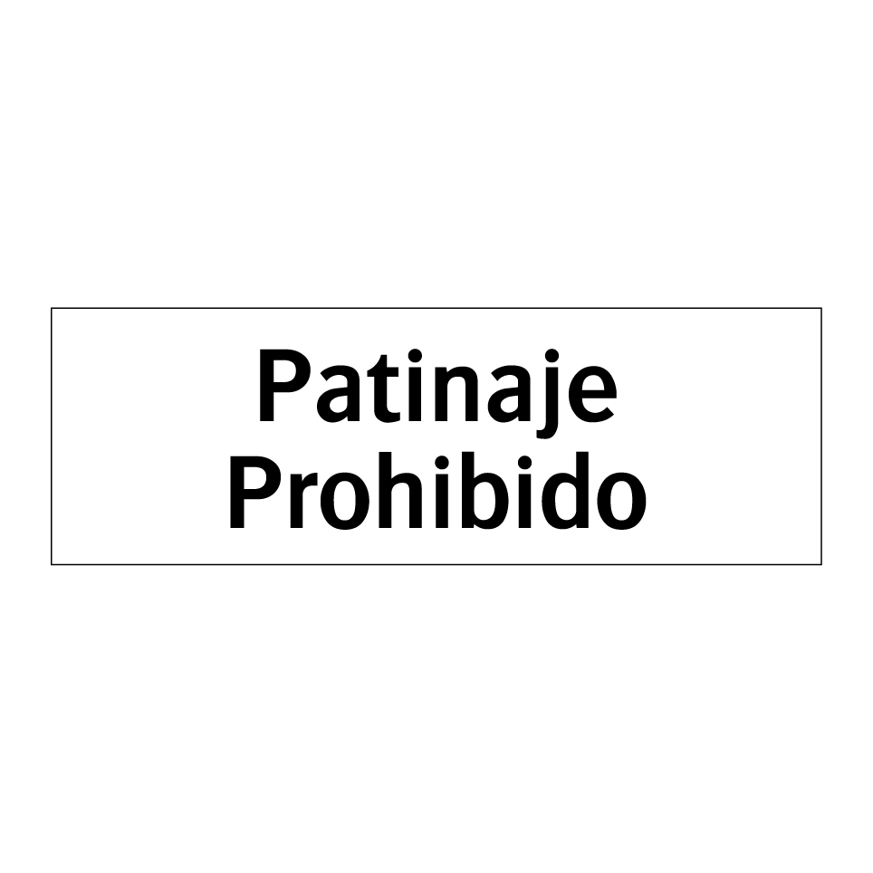 Patinaje Prohibido