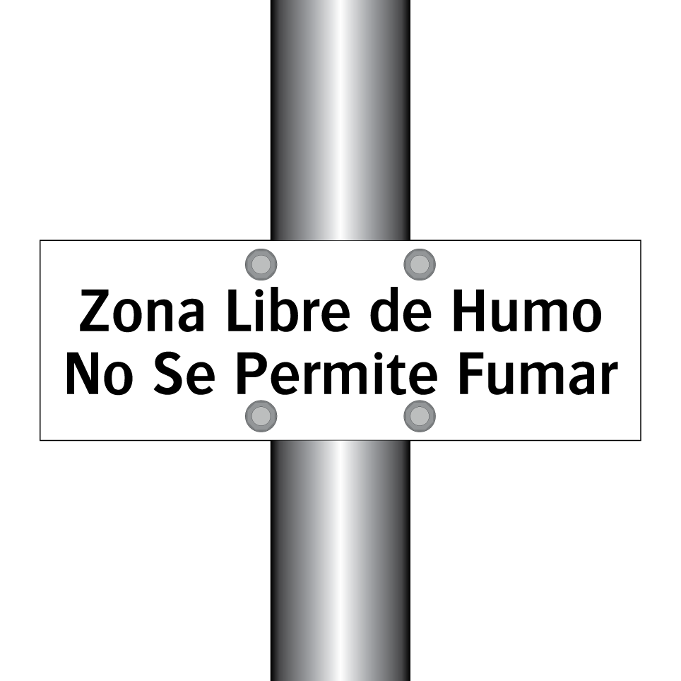 Zona Libre de Humo No Se Permite Fumar