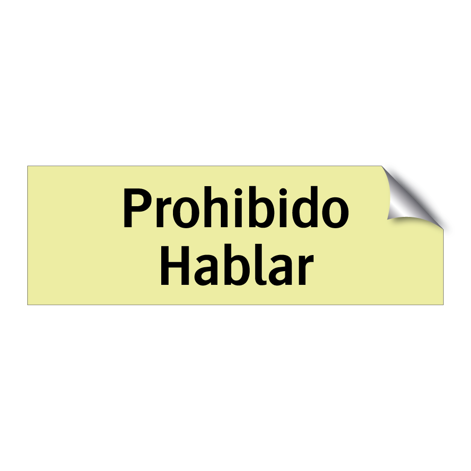 Prohibido Hablar