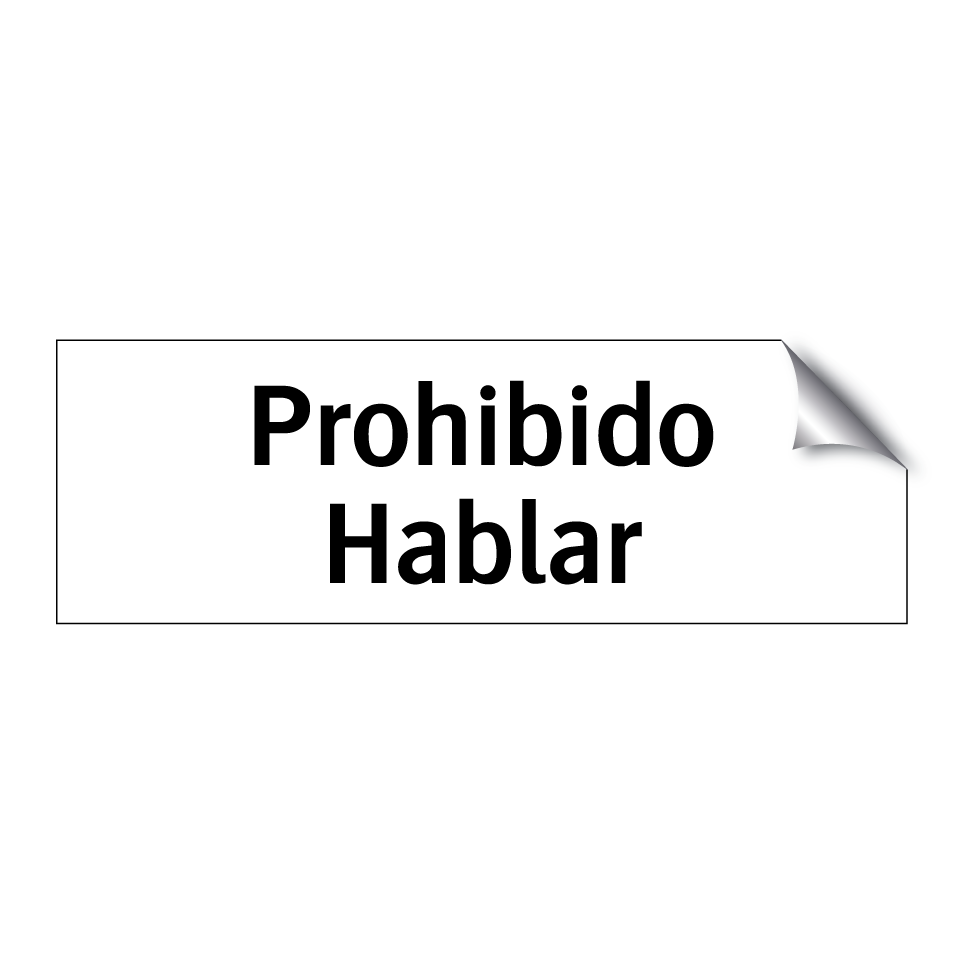 Prohibido Hablar