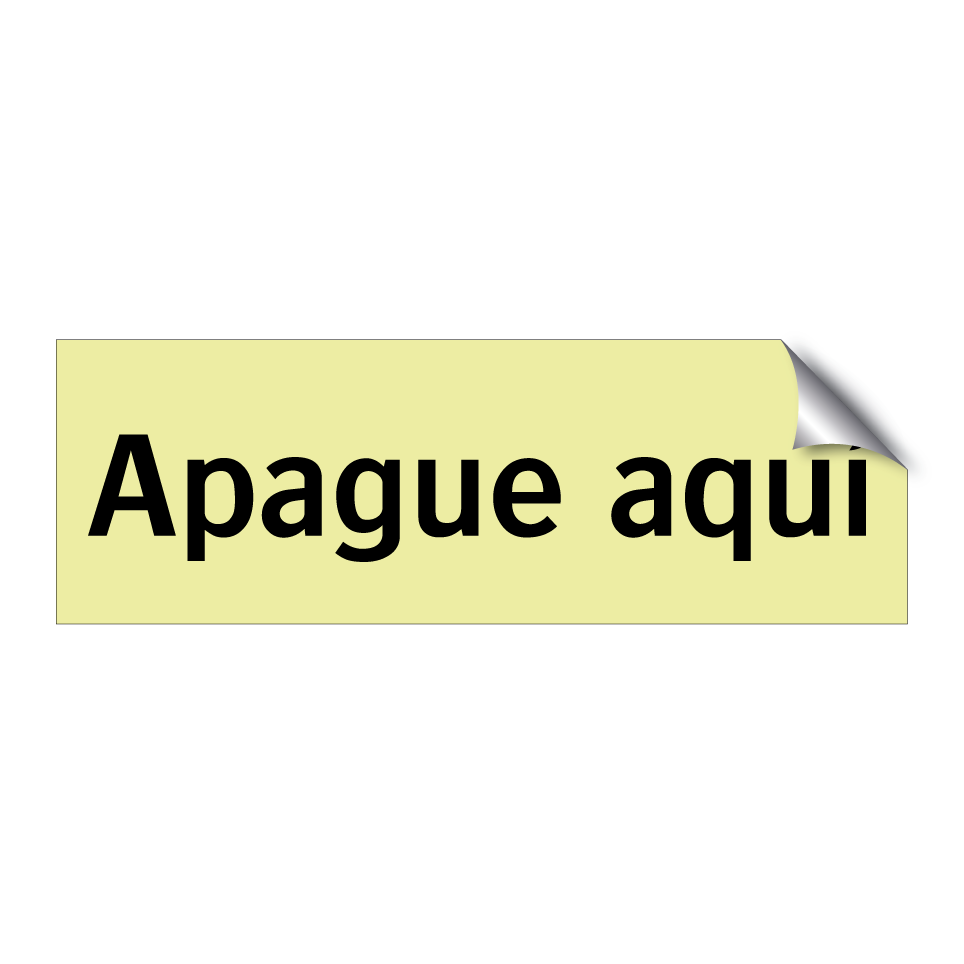 Apague aquí