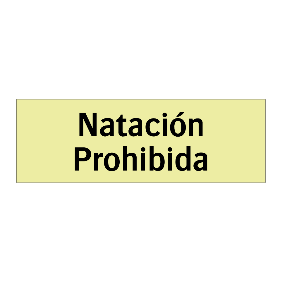 Natación Prohibida