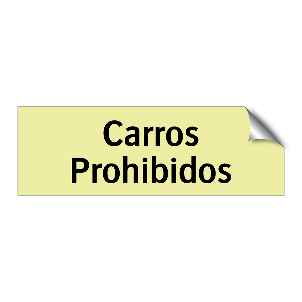 Carros Prohibidos