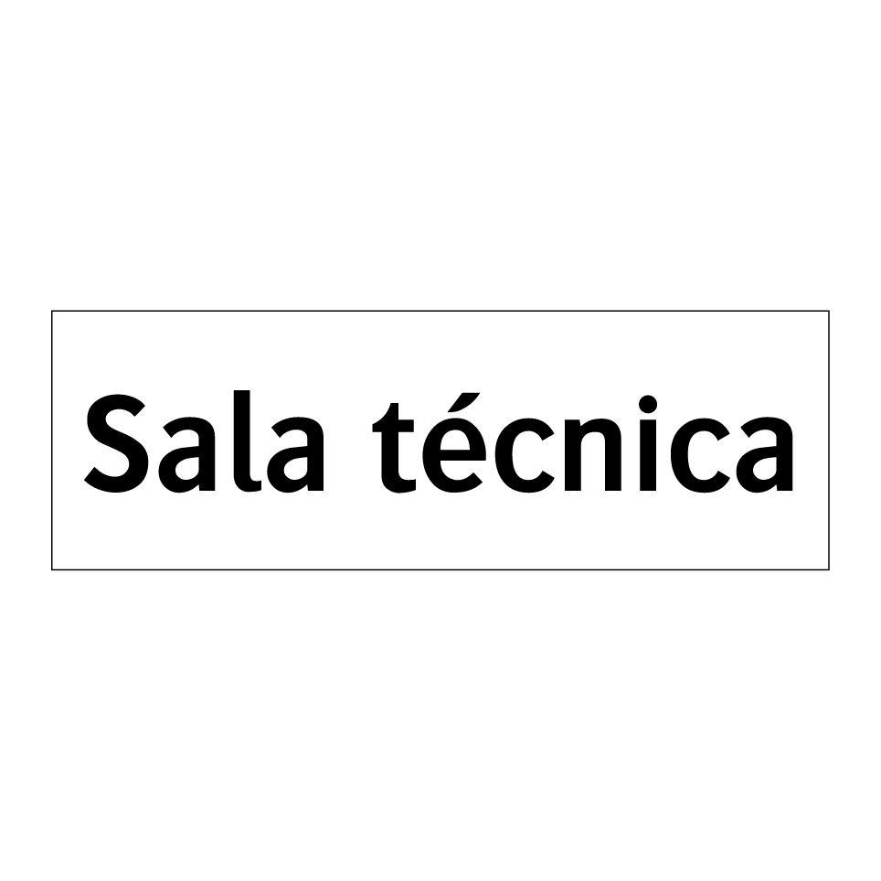 Sala técnica