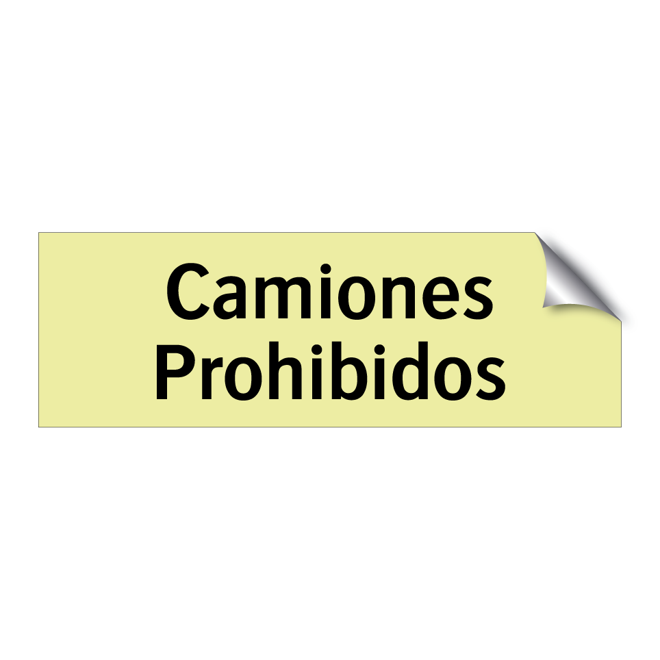 Camiones Prohibidos