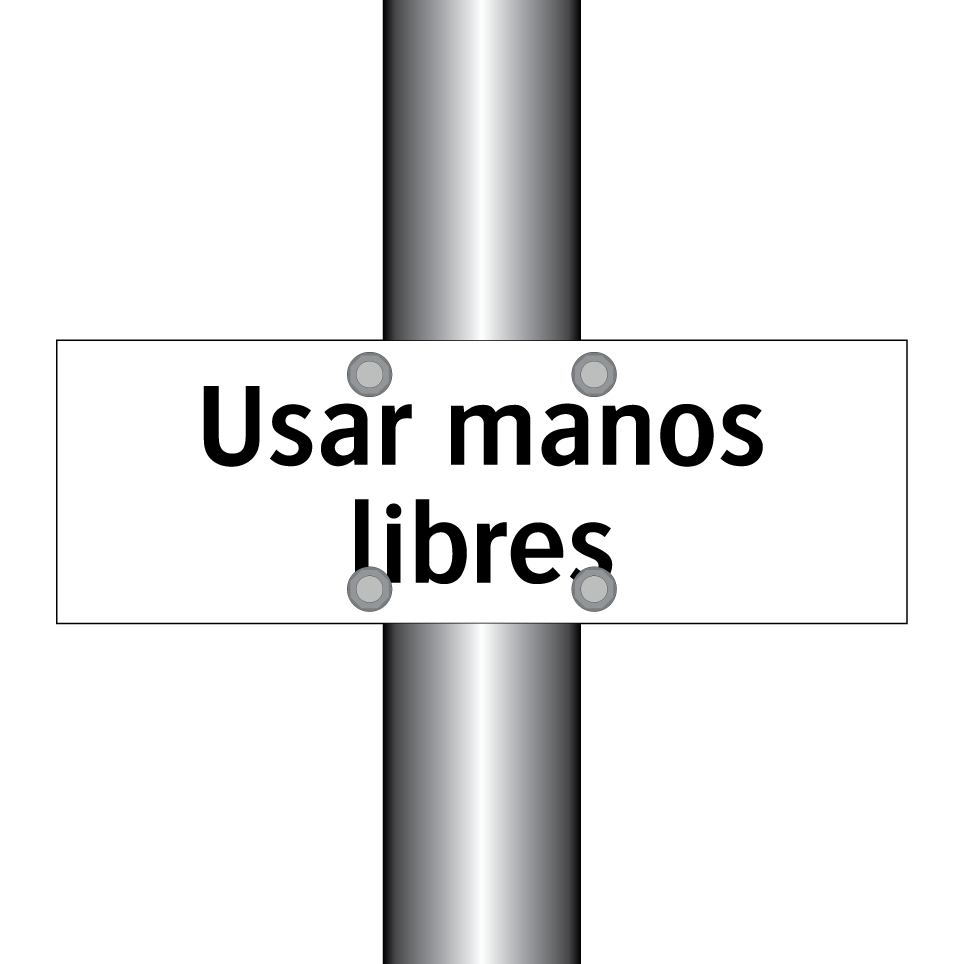 Usar manos libres