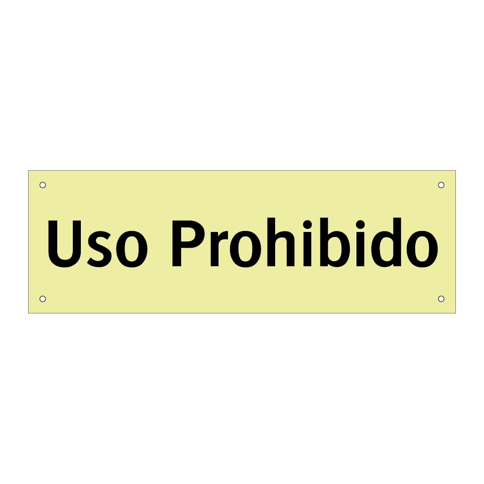 Uso Prohibido