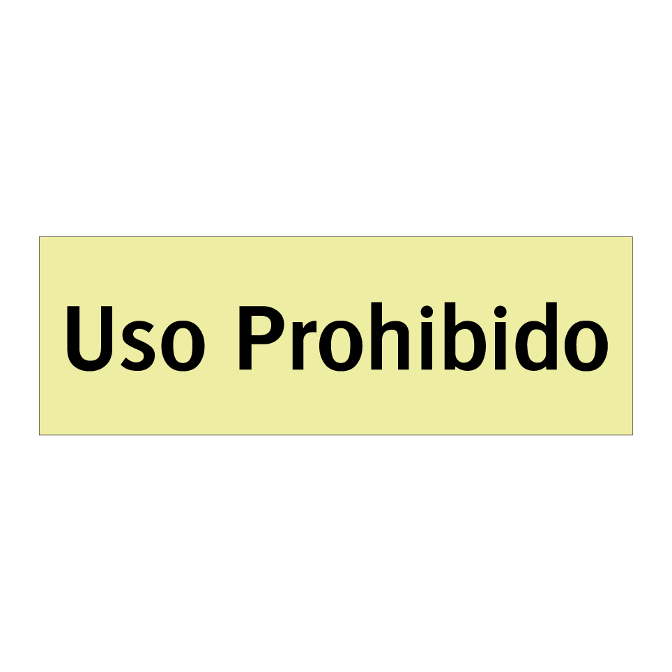 Uso Prohibido