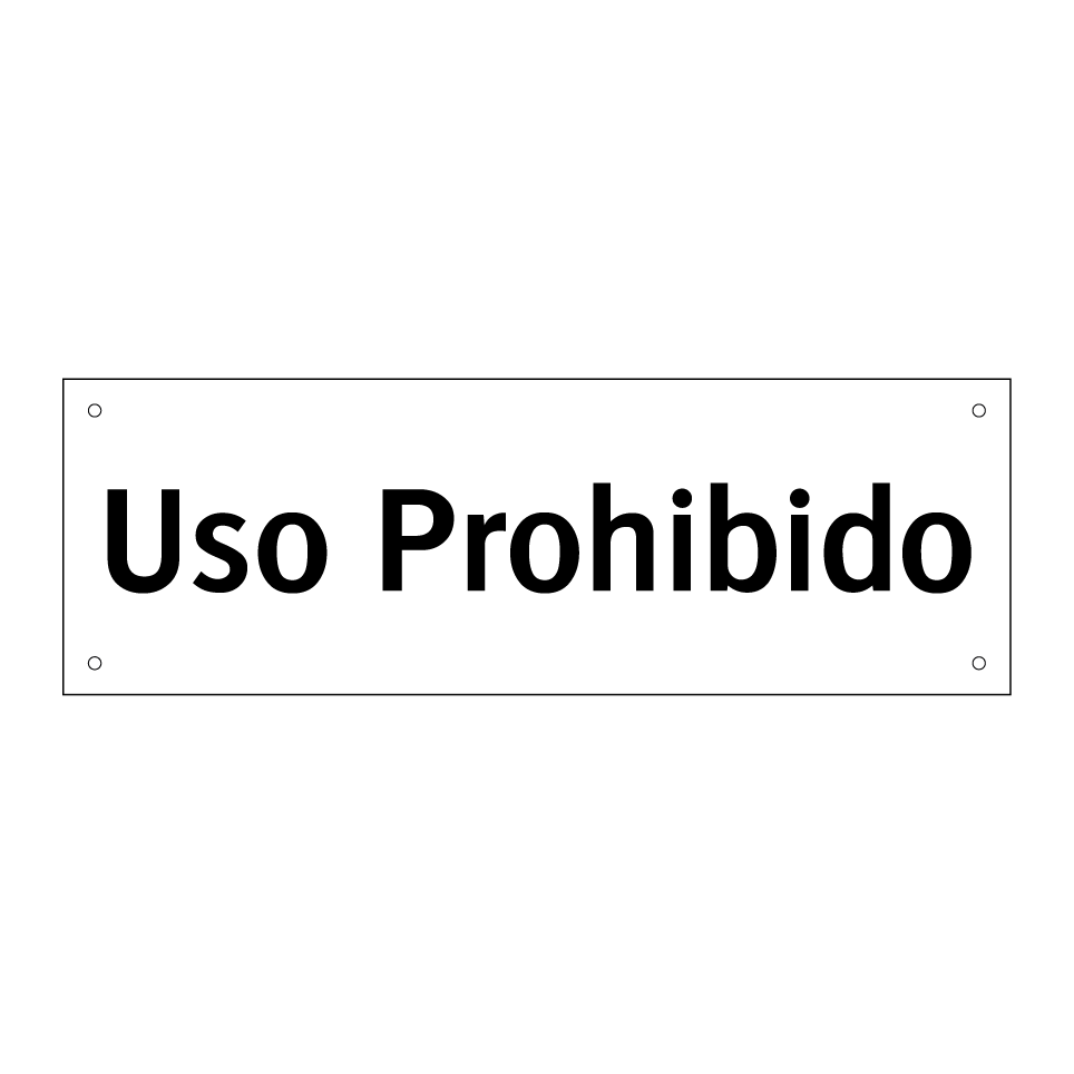Uso Prohibido