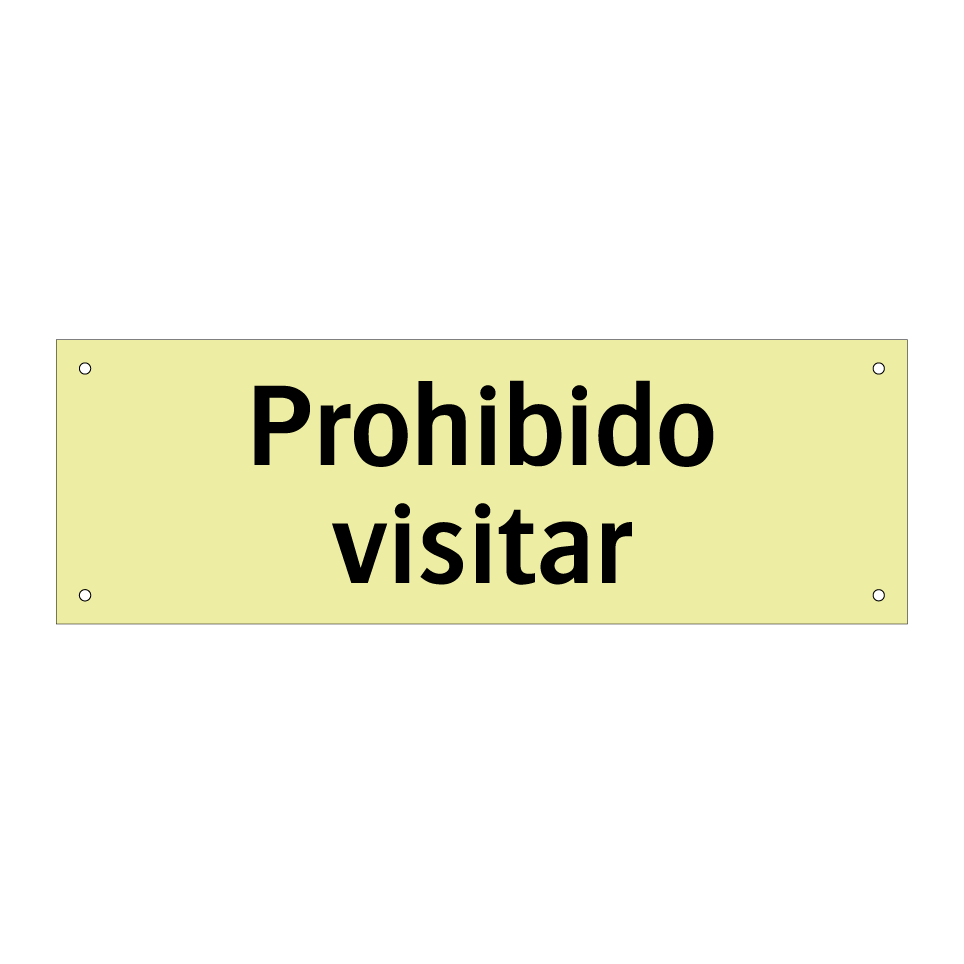 Prohibido visitar