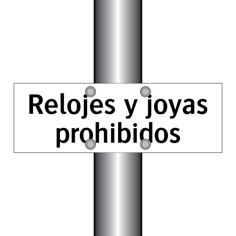 Relojes y joyas prohibidos