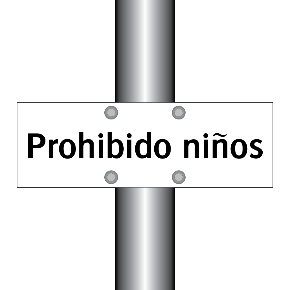 Prohibido niños