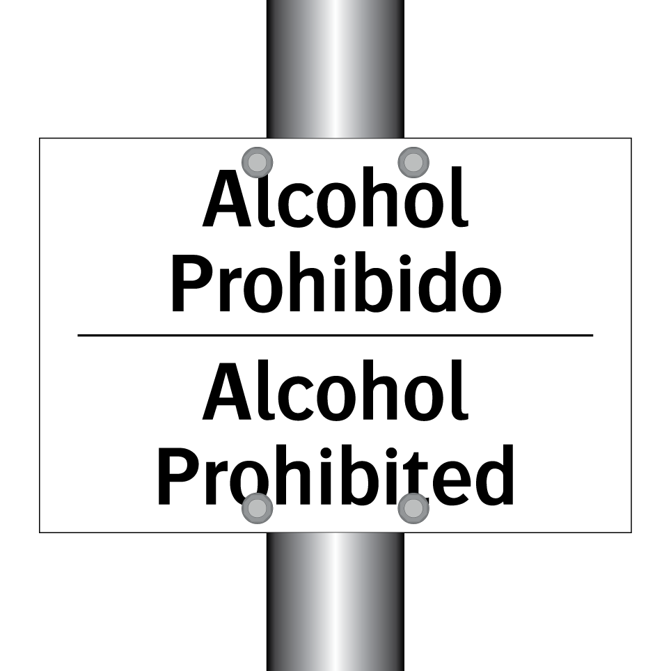 Alcohol Prohibido - Alcohol Prohibited
