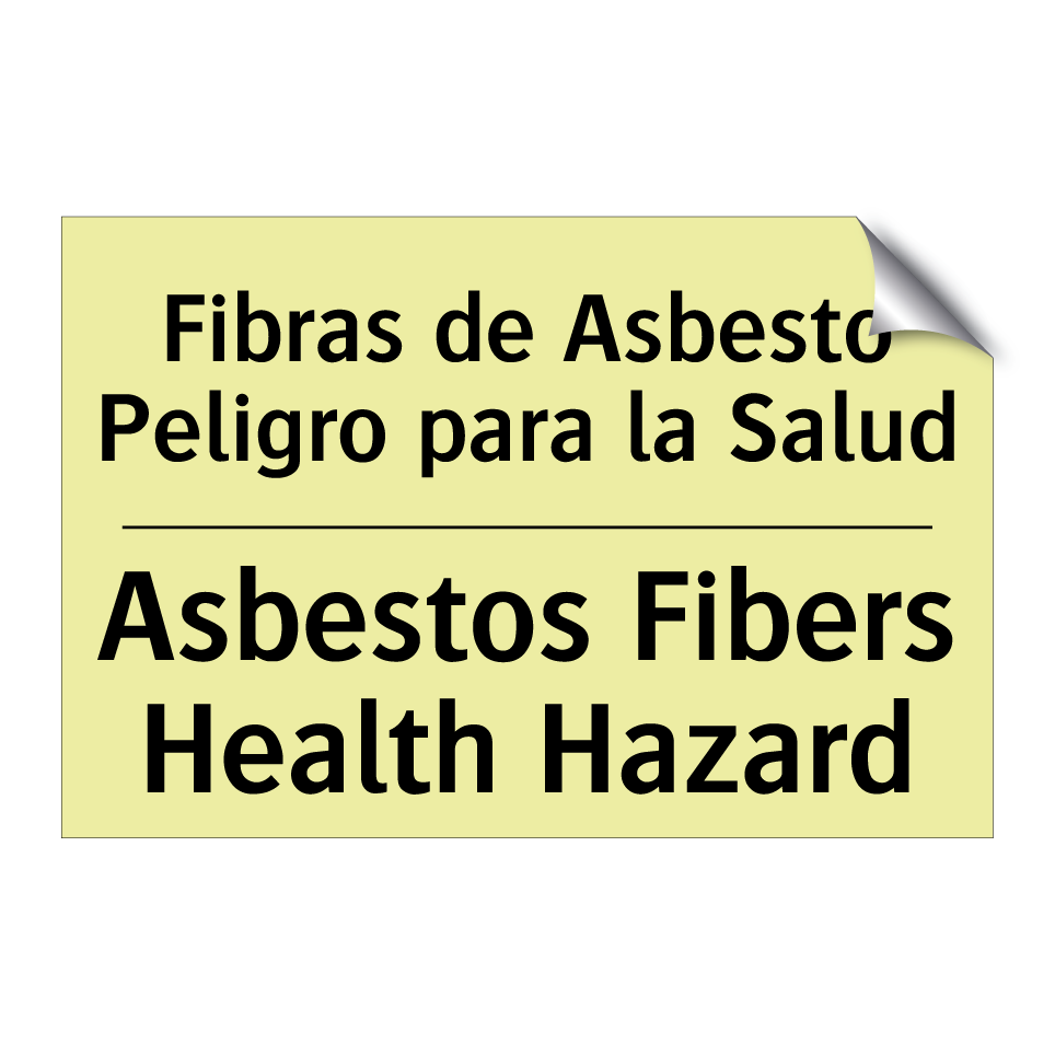 Fibras de Asbesto Peligro para la Salud - Asbestos Fibers Health Hazard