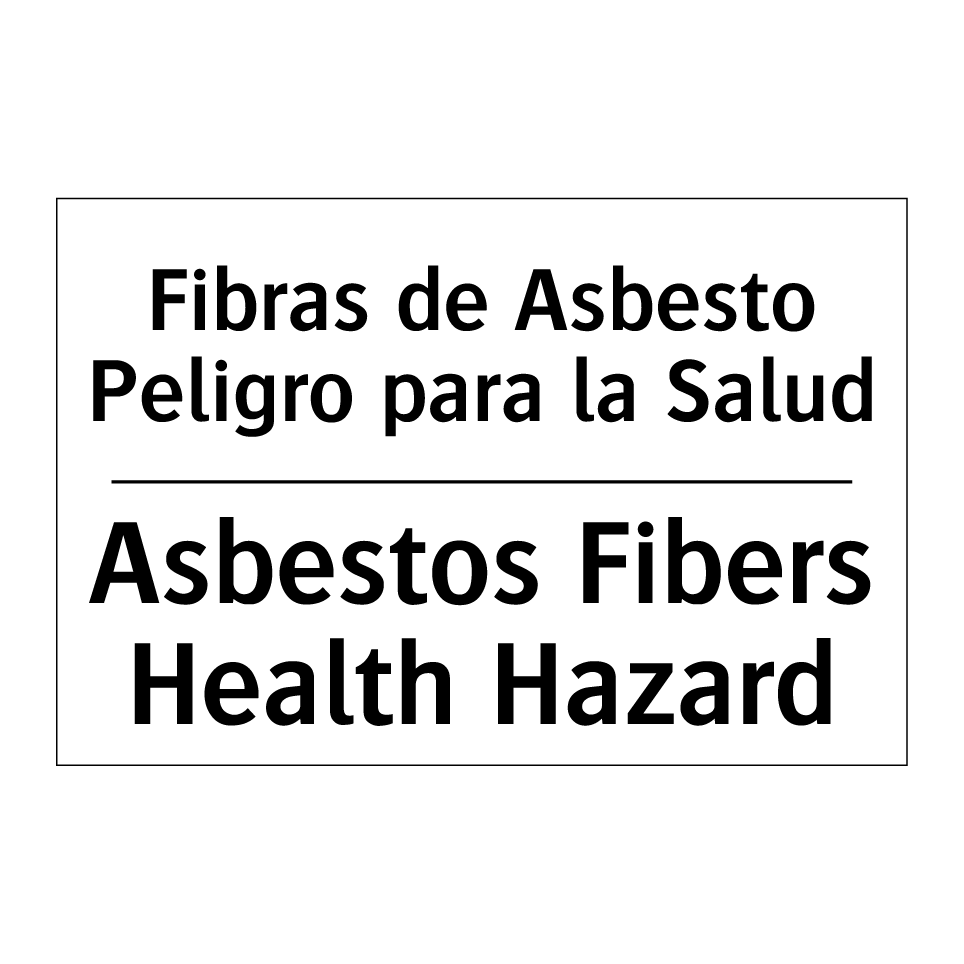 Fibras de Asbesto Peligro para la Salud - Asbestos Fibers Health Hazard