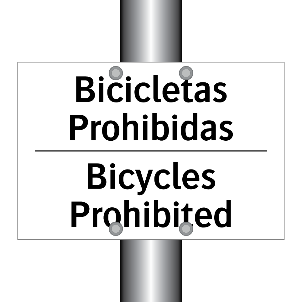 Bicicletas Prohibidas - Bicycles Prohibited