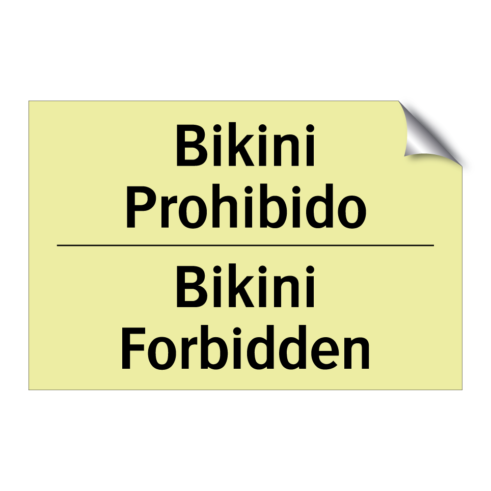 Bikini Prohibido - Bikini Forbidden