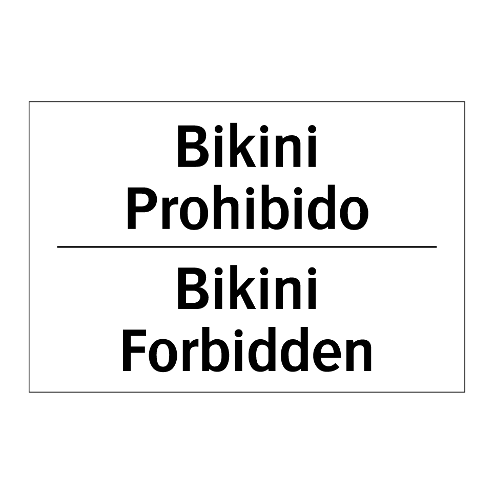 Bikini Prohibido - Bikini Forbidden
