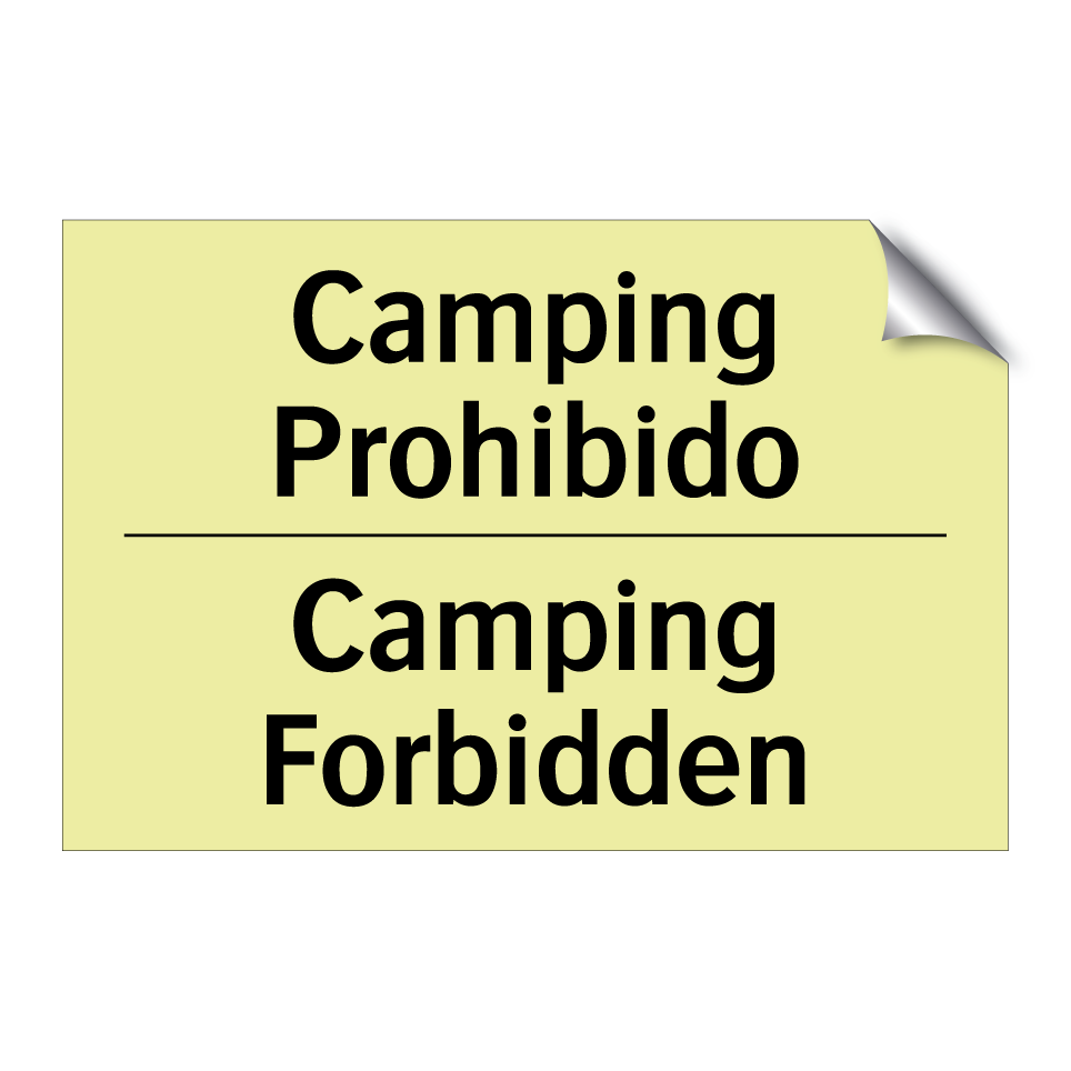 Camping Prohibido - Camping Forbidden