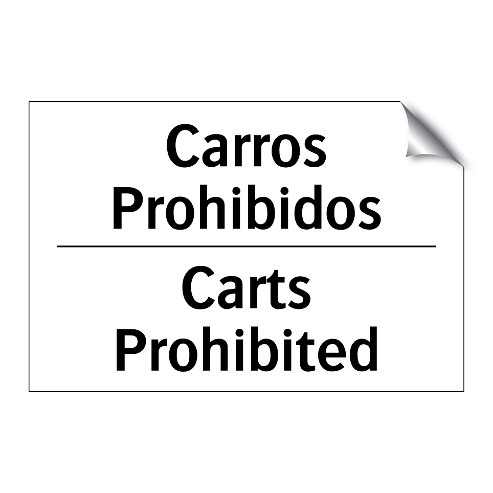 Carros Prohibidos - Carts Prohibited
