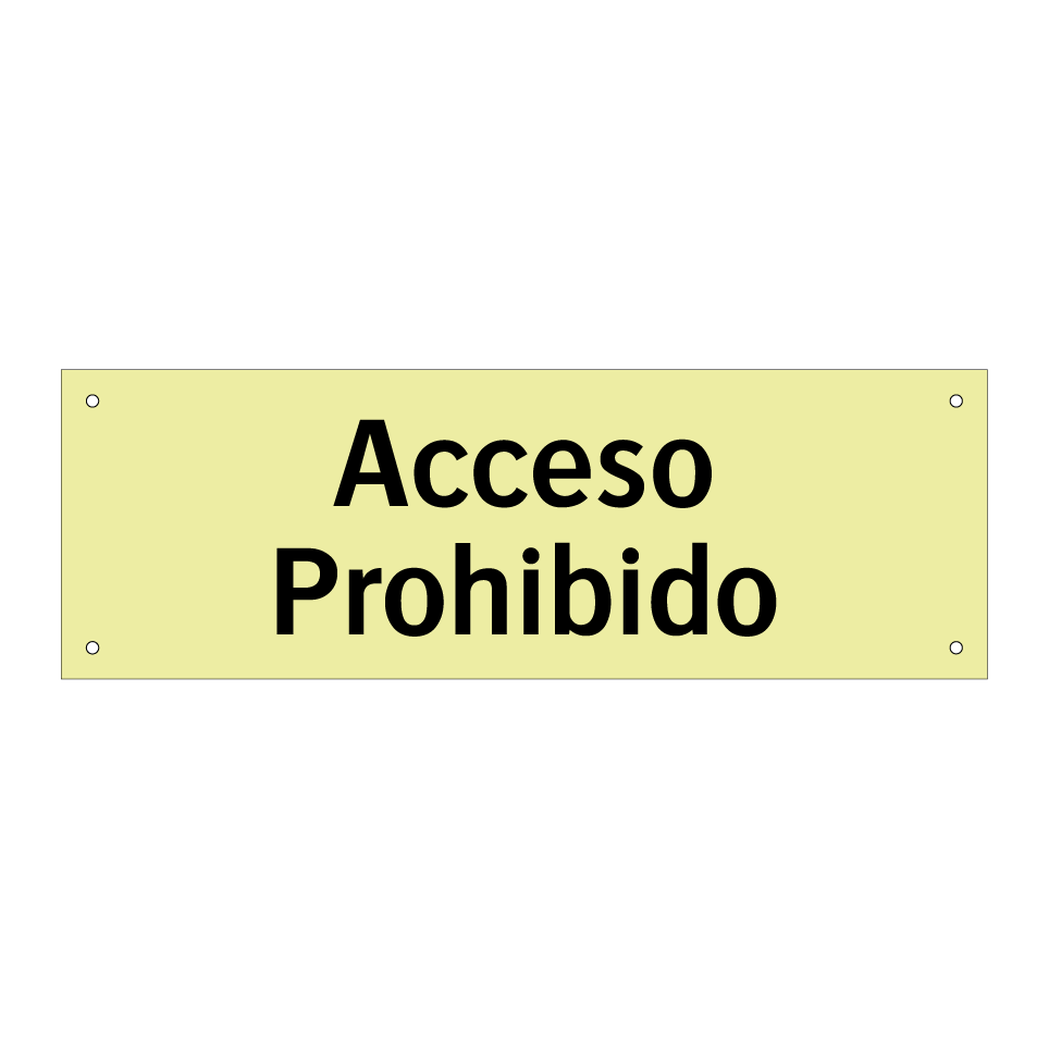 Acceso Prohibido