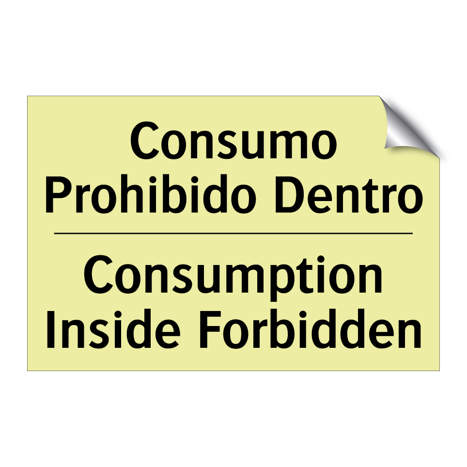 Consumo Prohibido Dentro - Consumption Inside Forbidden