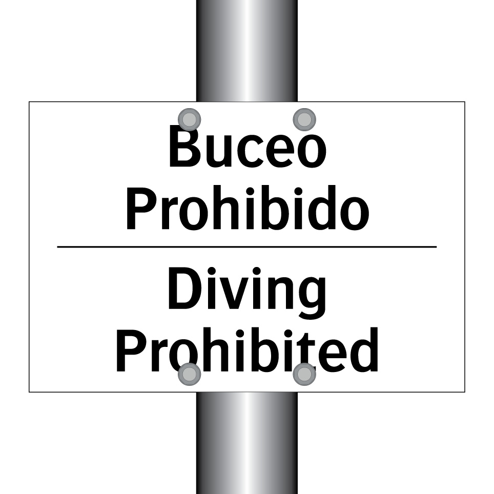 Buceo Prohibido - Diving Prohibited