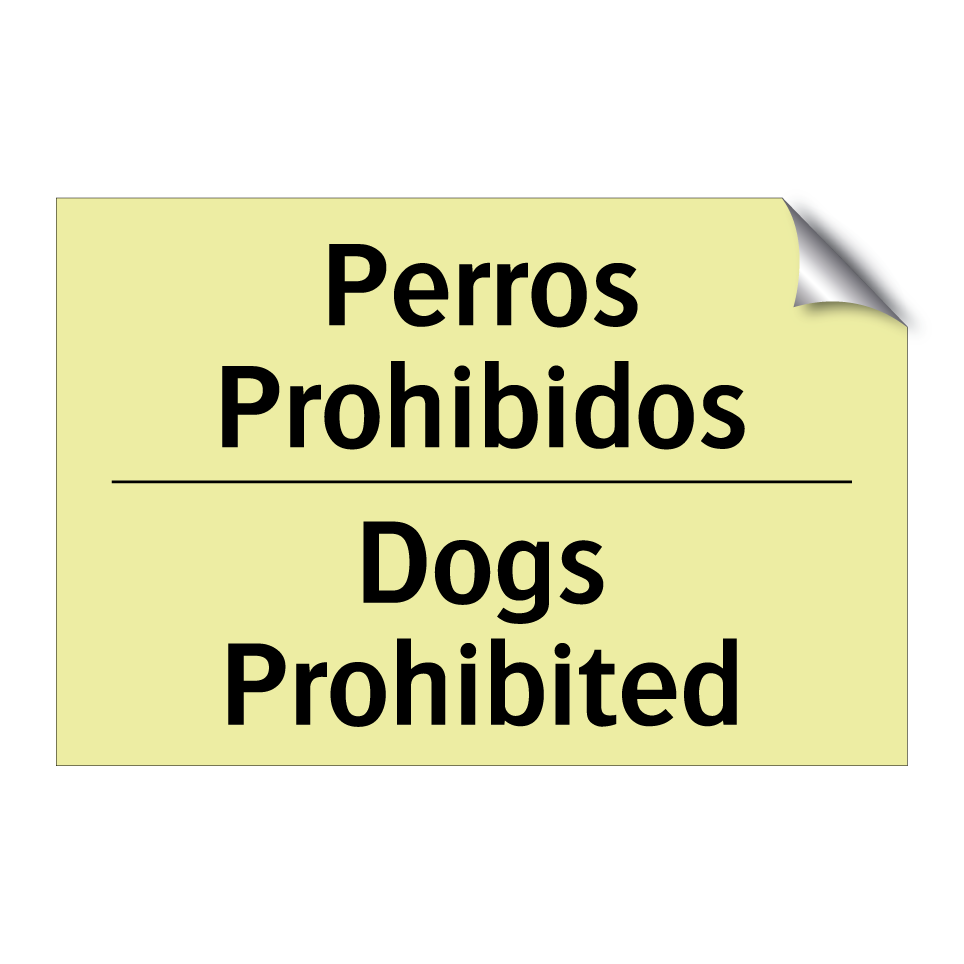 Perros Prohibidos - Dogs Prohibited