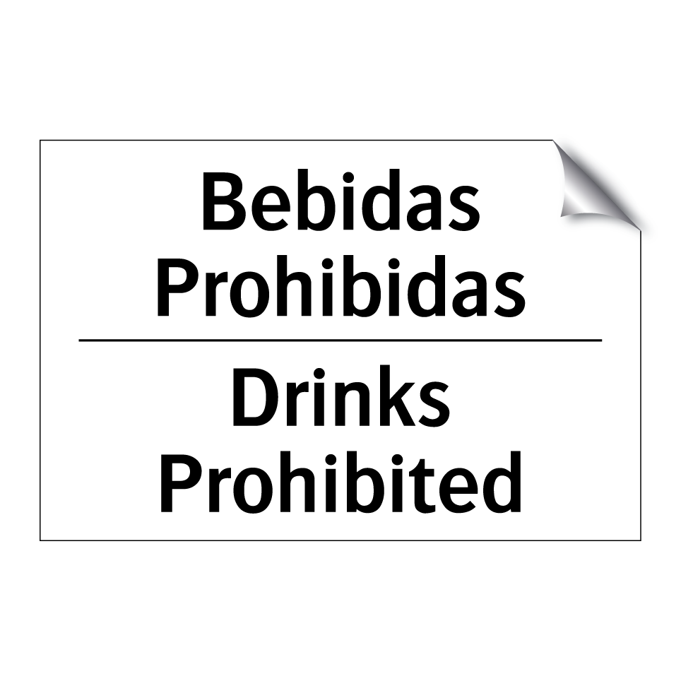 Bebidas Prohibidas - Drinks Prohibited