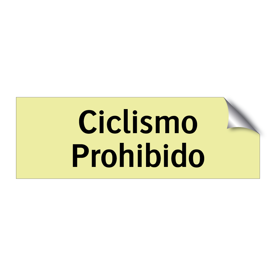 Ciclismo Prohibido