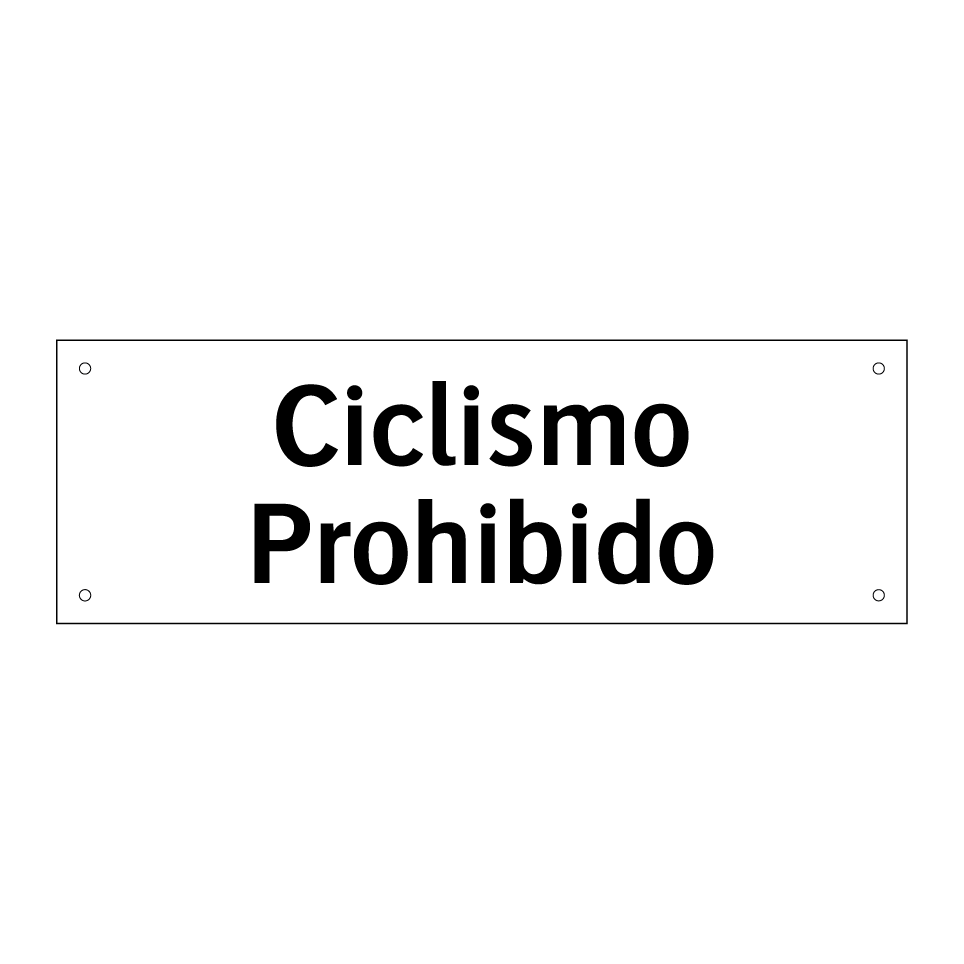 Ciclismo Prohibido