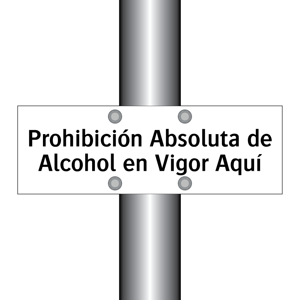 Prohibición Absoluta de Alcohol en Vigor Aquí