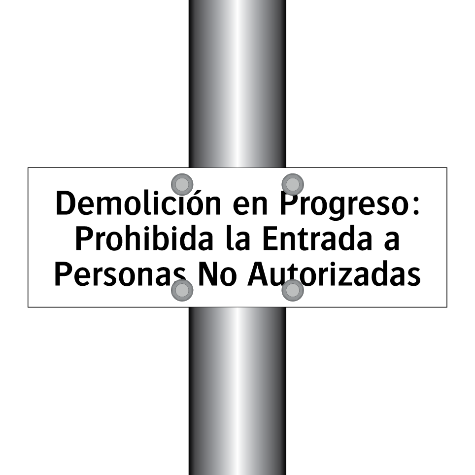 Demolición en Progreso: Prohibida la Entrada a Personas No Autorizadas