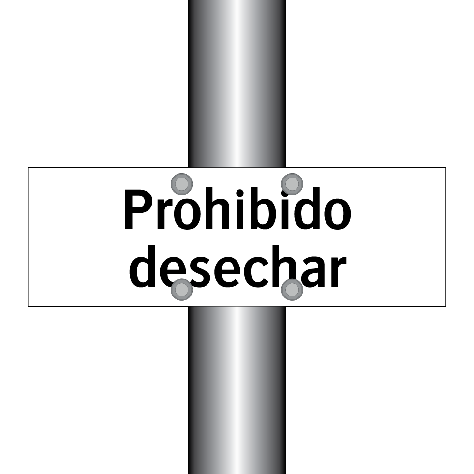 Prohibido desechar