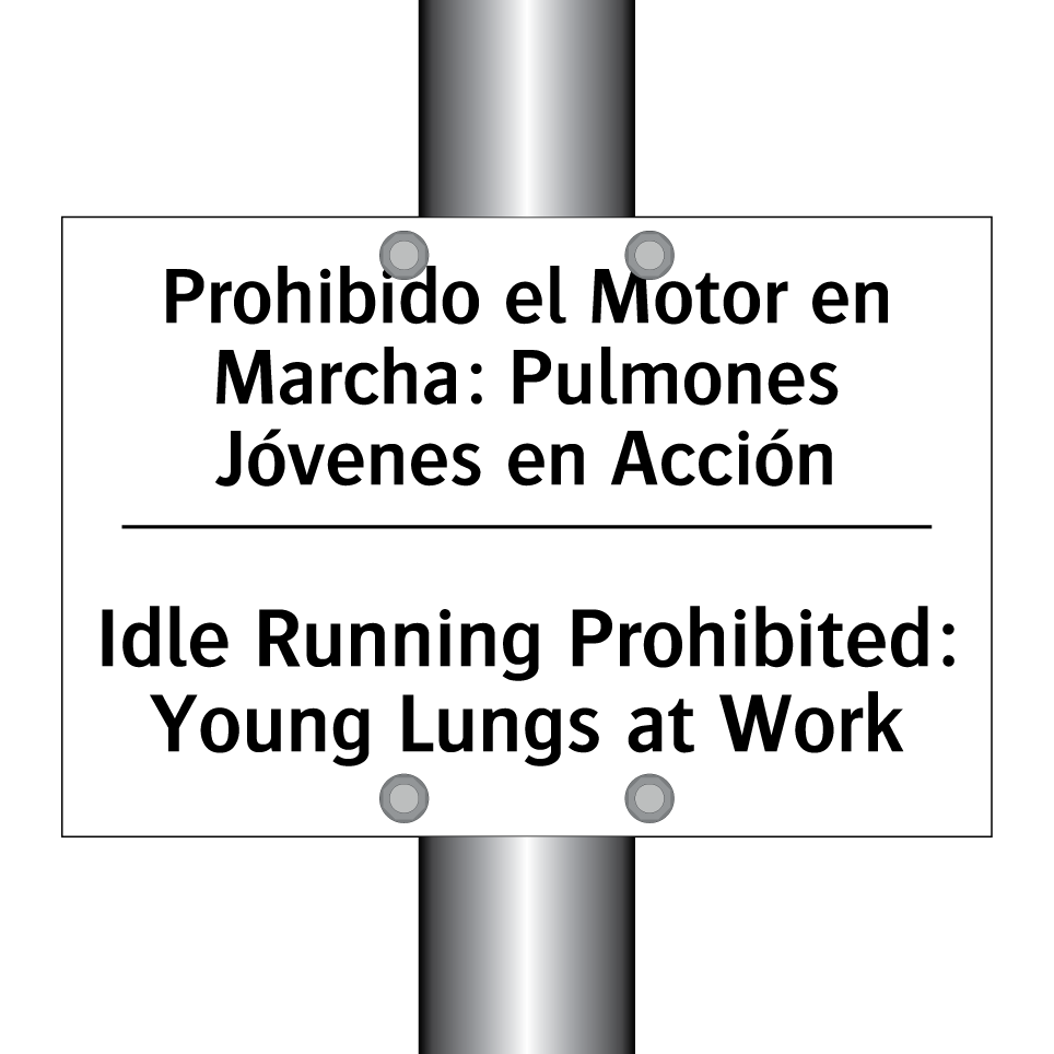 Prohibido el Motor en Marcha: Pulmones Jóvenes en Acción - Idle Running Prohibited: Young Lungs at Work