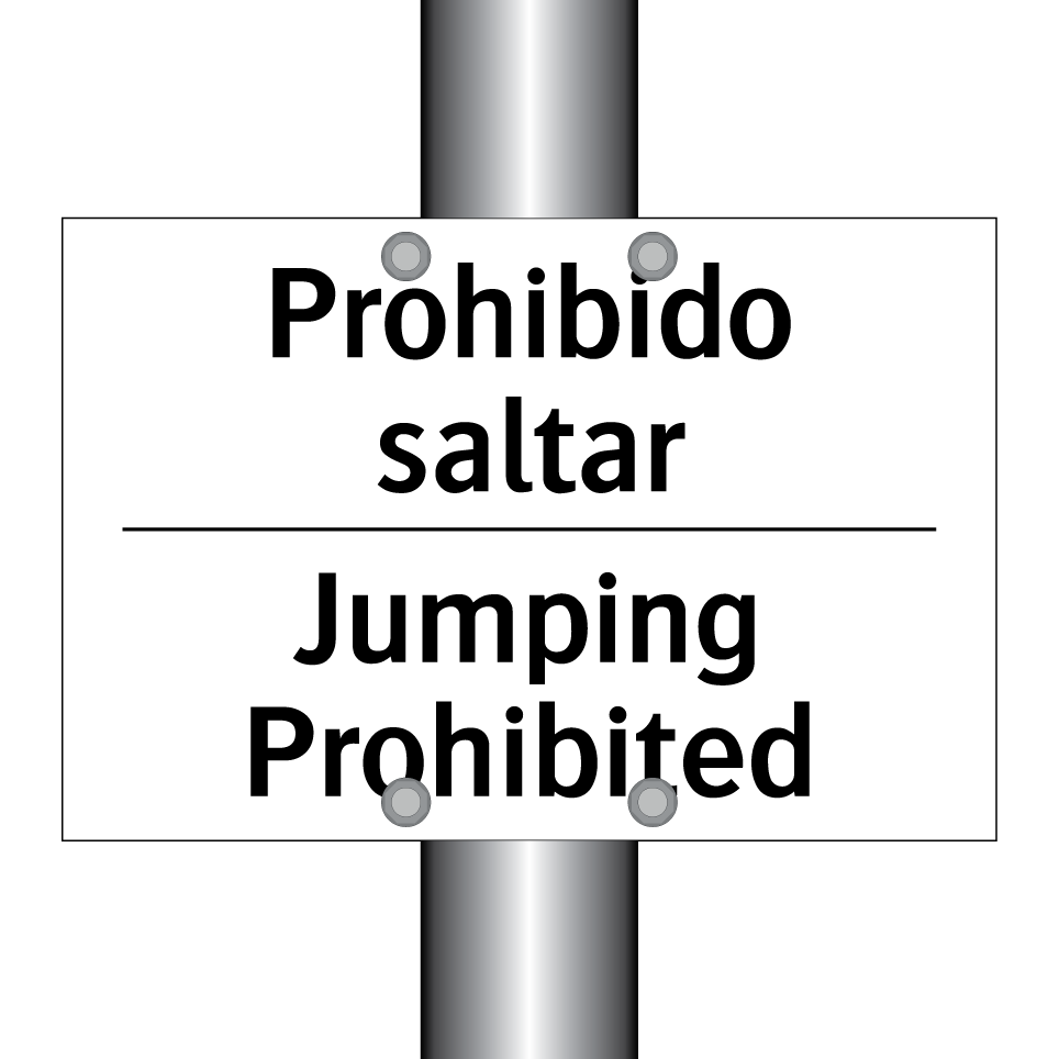 Prohibido saltar - Jumping Prohibited