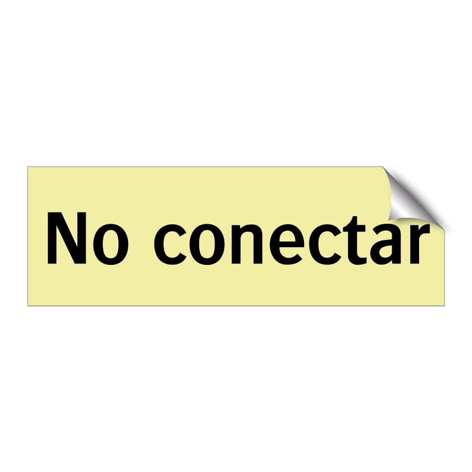No conectar