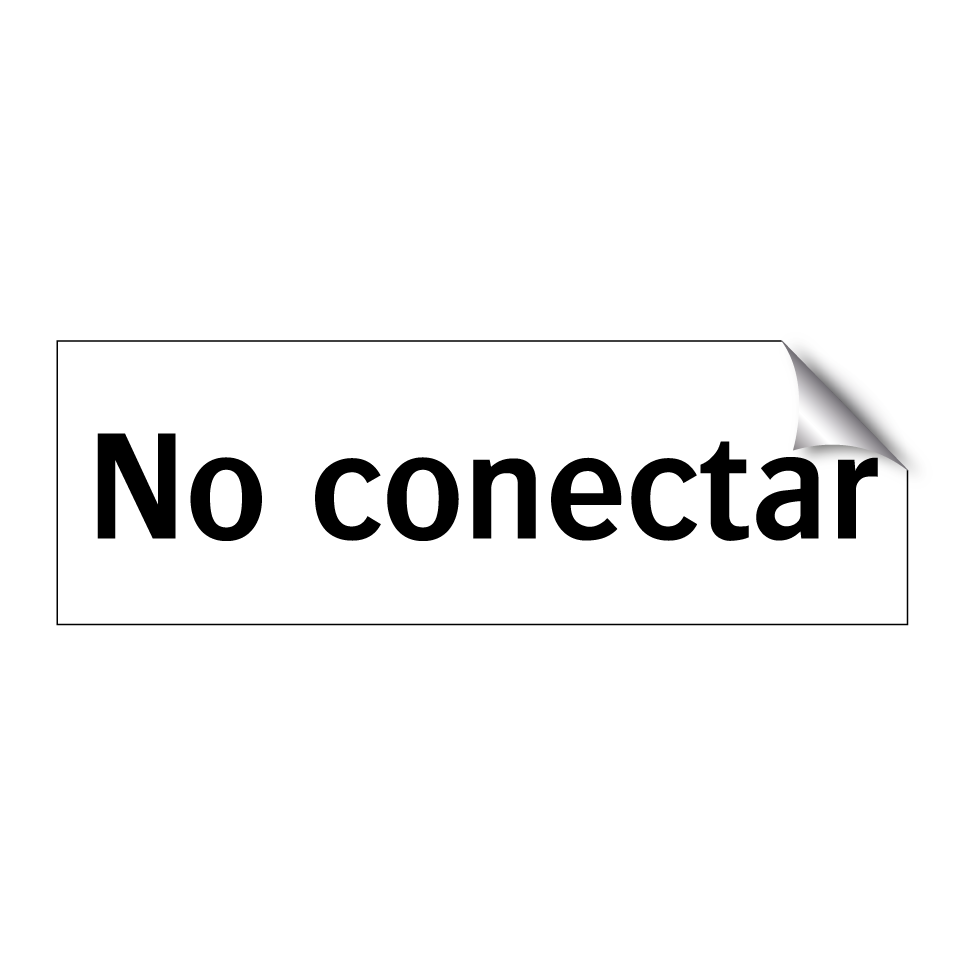 No conectar