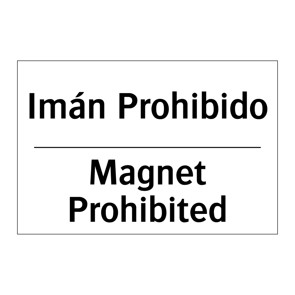 Imán Prohibido - Magnet Prohibited
