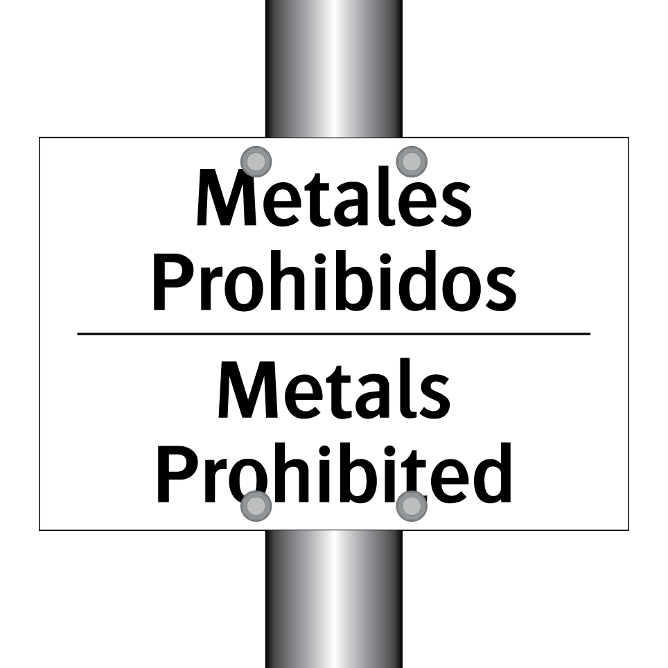Metales Prohibidos - Metals Prohibited