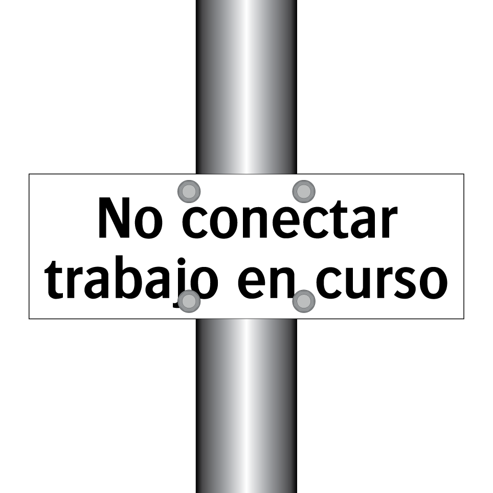 No conectar trabajo en curso