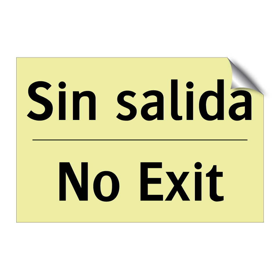 Sin salida - No Exit