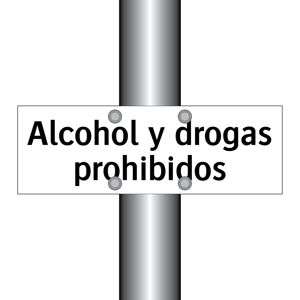 Alcohol y drogas prohibidos
