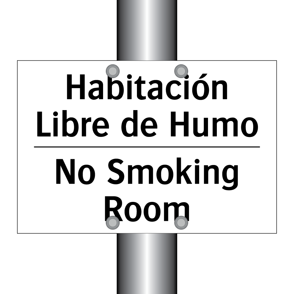 Habitación Libre de Humo - No Smoking Room