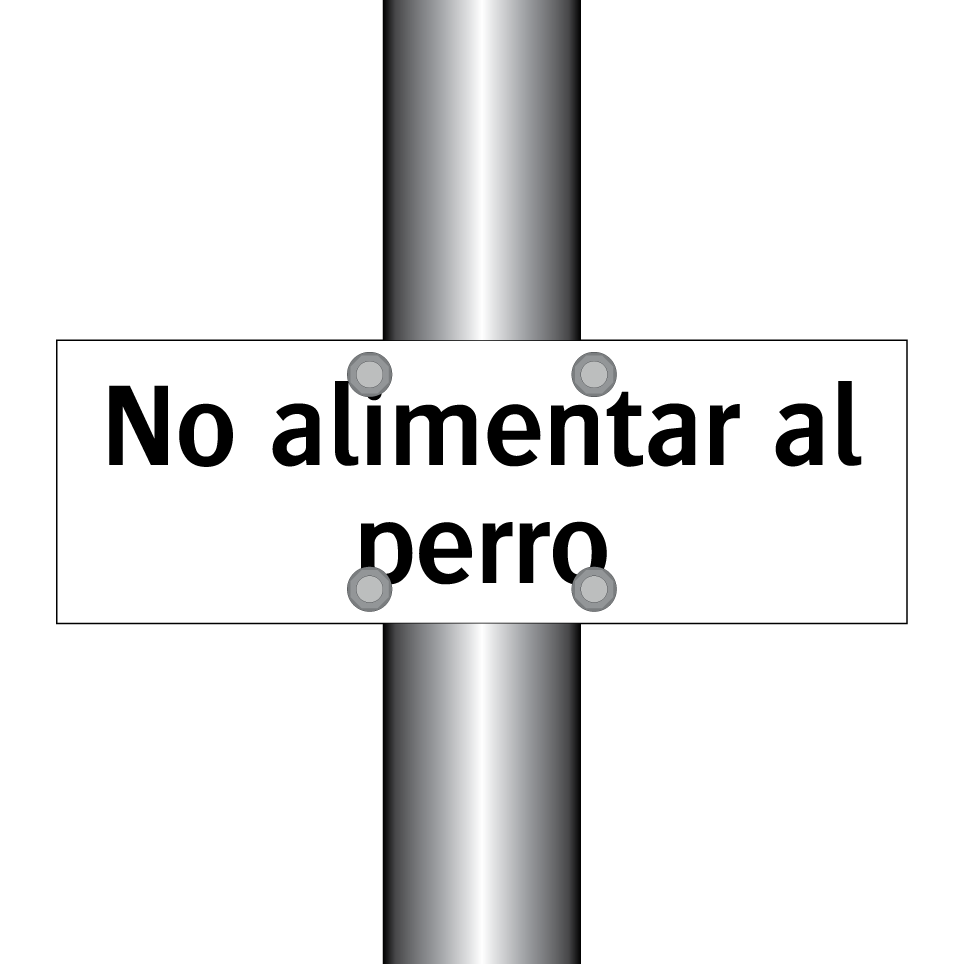 No alimentar al perro