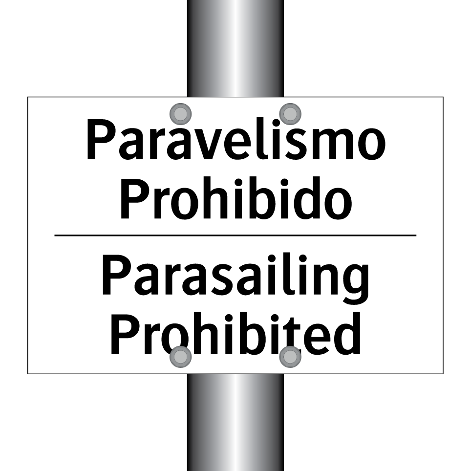 Paravelismo Prohibido - Parasailing Prohibited